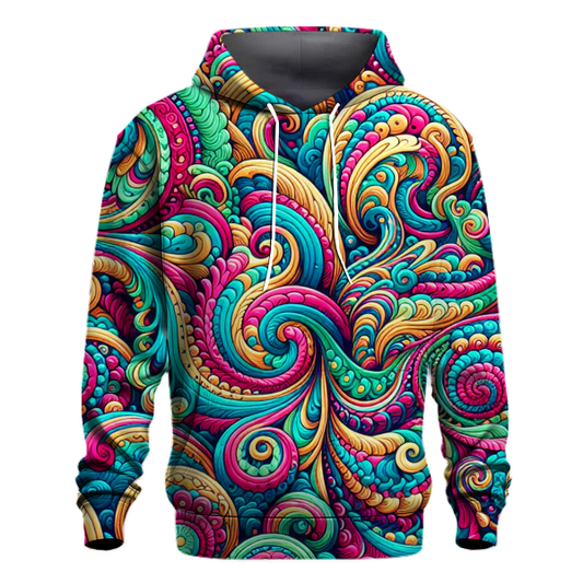 Bohemian Tie-Dye Bliss Hoodie