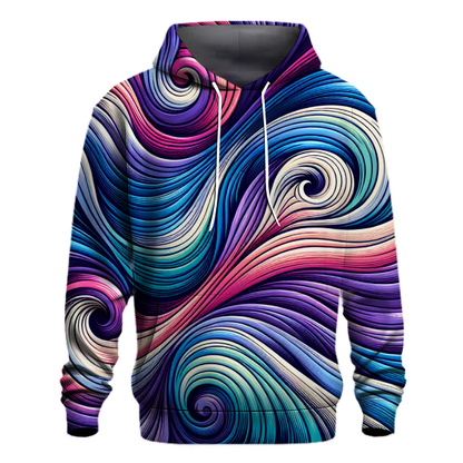 Wave Patterns Hoodie