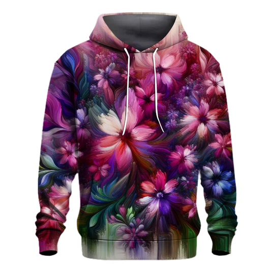 Abstract Flower Power Hoodie