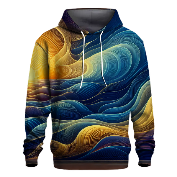 Golden Horizon Shift Hoodie