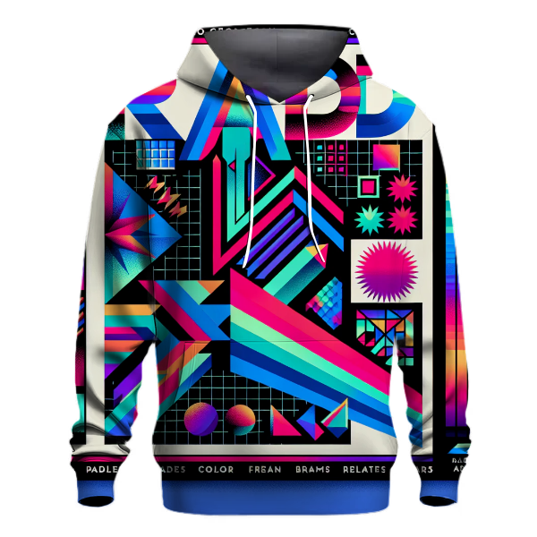 Rad Retro Geometry Hoodie