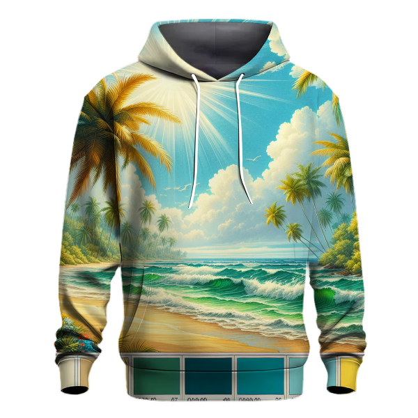 Tropical Vibes Paradise Hoodie