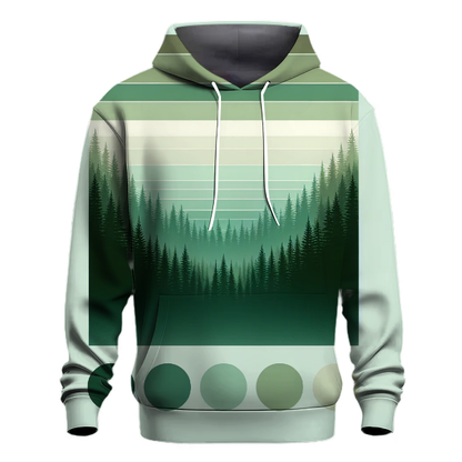 Pine Forest Gradient Hoodie