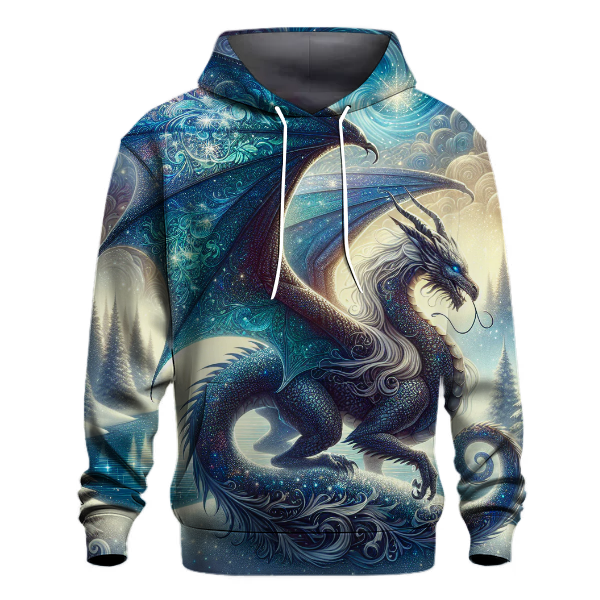 Mystical Christmas Dragon Hoodie