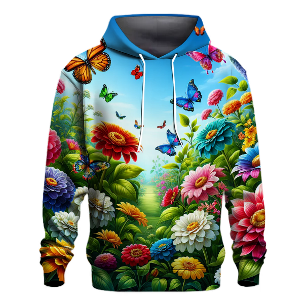 Charming Garden Retreat Hoodie