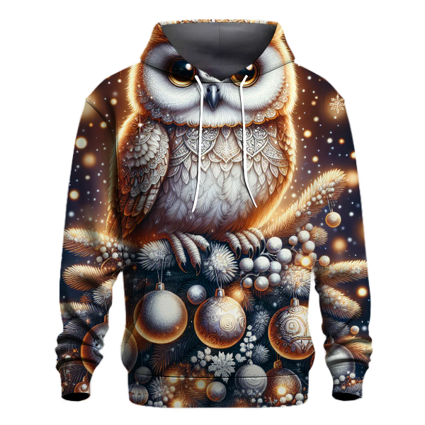 Magical Christmas Owl Hoodie