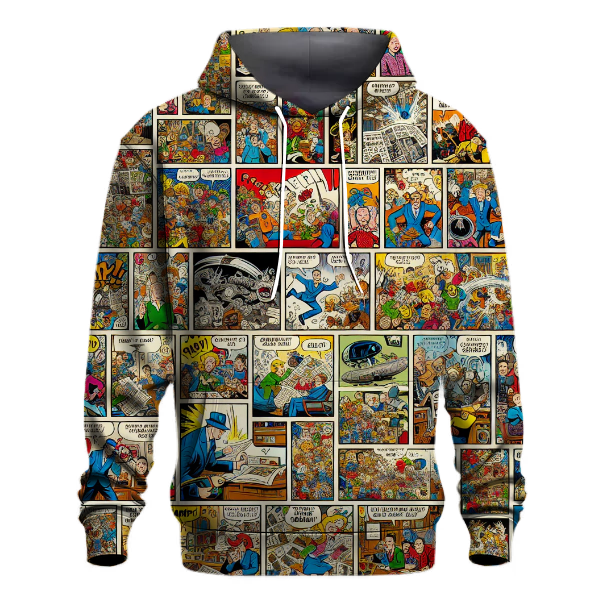 Comic Strip Creativity Hoodie