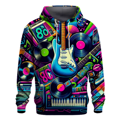 Retro Rhythm Rebel Hoodie