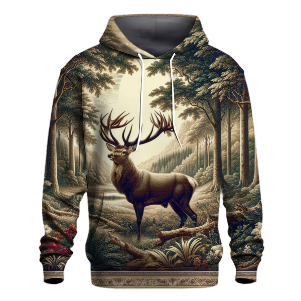 Majestic Stag's Realm Hoodie