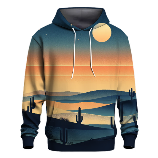 Moonlit Desert Journey Hoodie