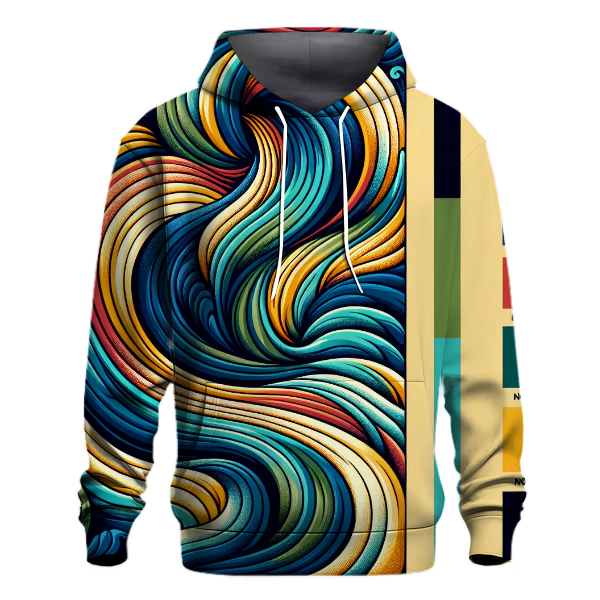 Artistic Freedom Waves Hoodie