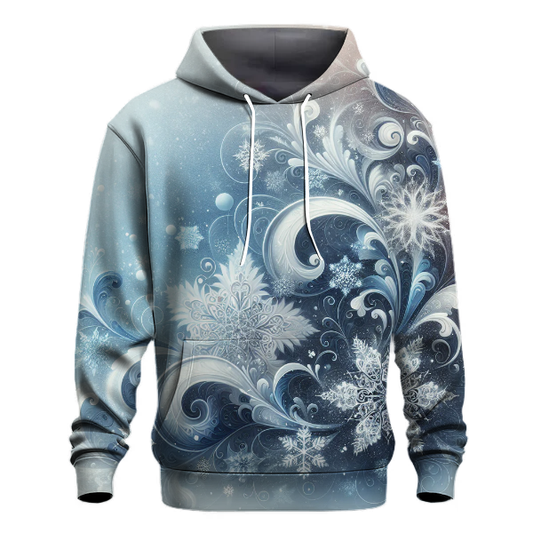 Christmas Whimsy with Snowflakes Hoodie