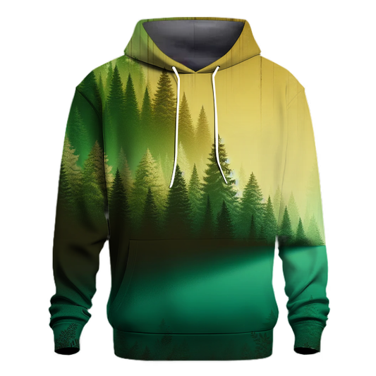 Forest Sunrise Fade Hoodie