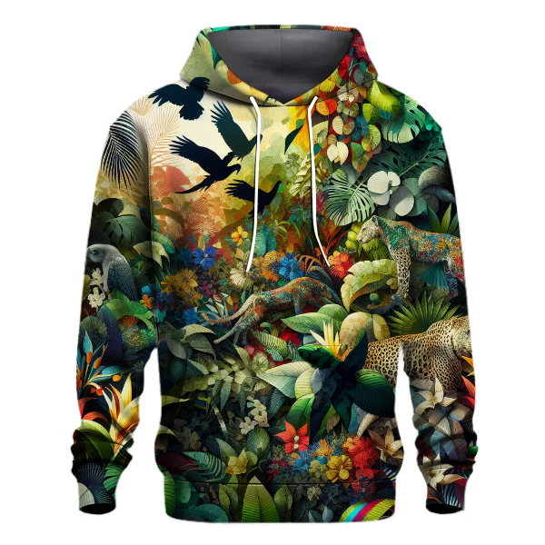 Abstract Jungle Vibes Hoodie