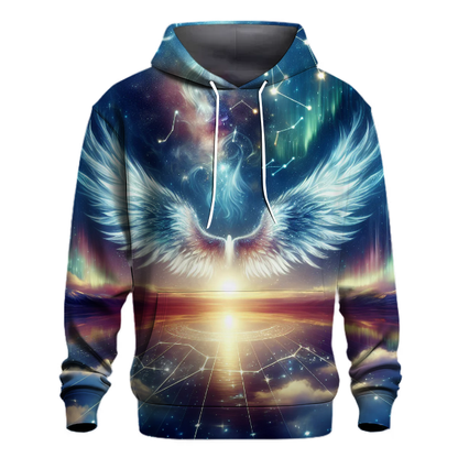 Celestial Wings of Freedom Hoodie