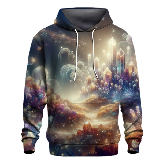 Mystic Crystal Landscapes Hoodie