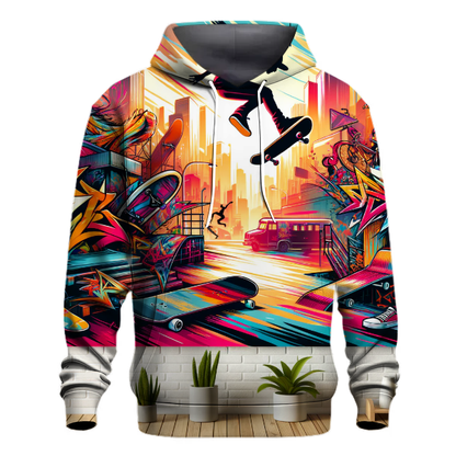 Retro Skate Culture Hoodie