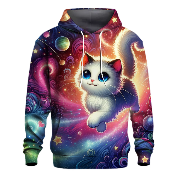 Cosmic Cat Adventure Hoodie