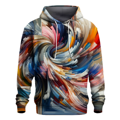 Abstract Expressionism Pulse Hoodie