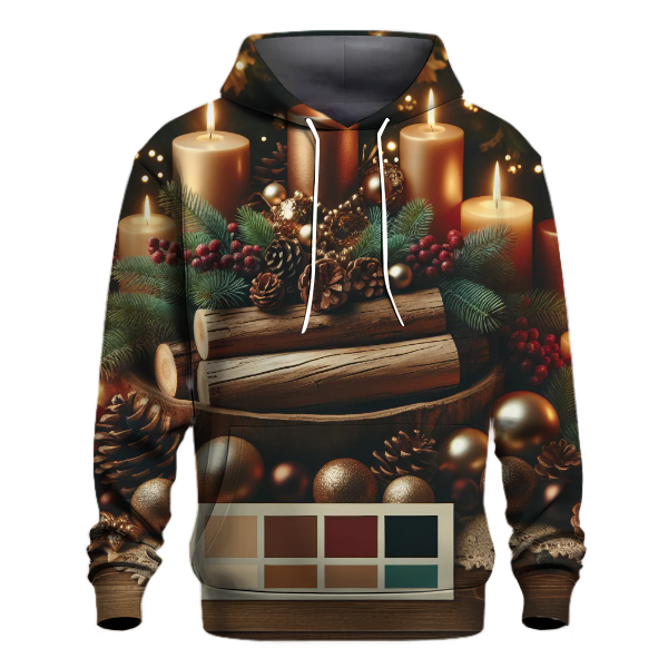 Yule Log Festivities Hoodie