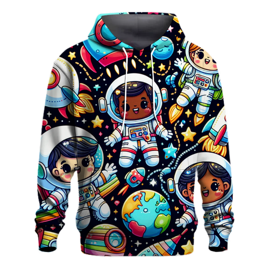 Playful Space Adventure Hoodie