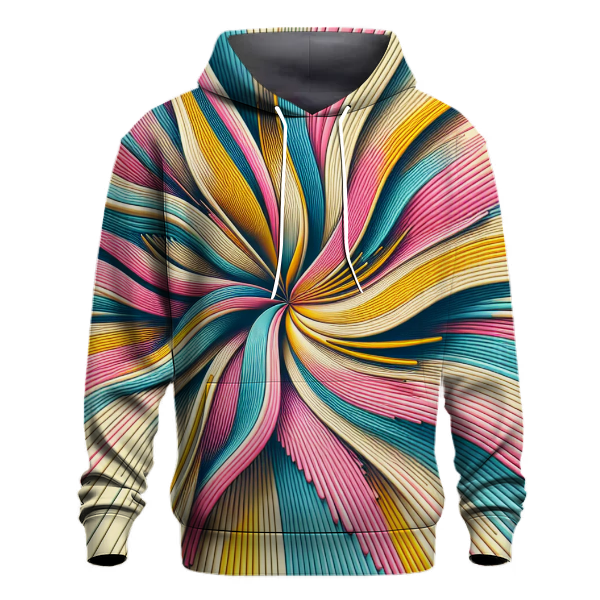 Retro Ray Waves Hoodie