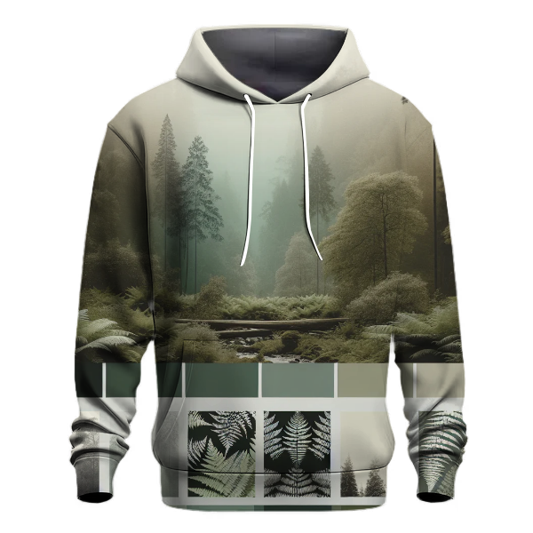 Serene Forest Mist Hoodie