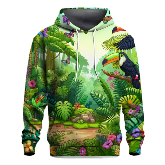 Whimsical Rainforest Hoodie