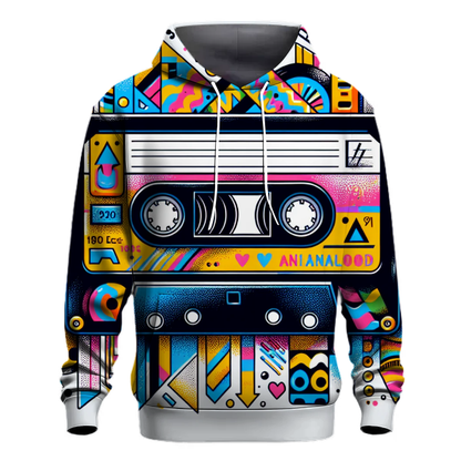 Funky 80s Mix Tape Hoodie