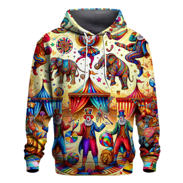 Whimsical Circus Adventure Hoodie