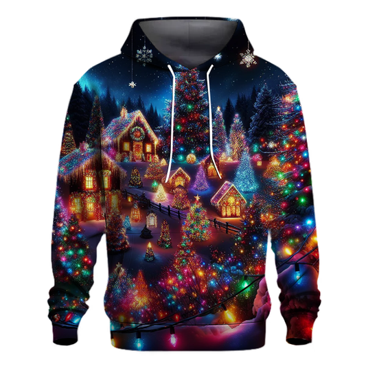 Joyous Christmas Lights Festival Hoodie