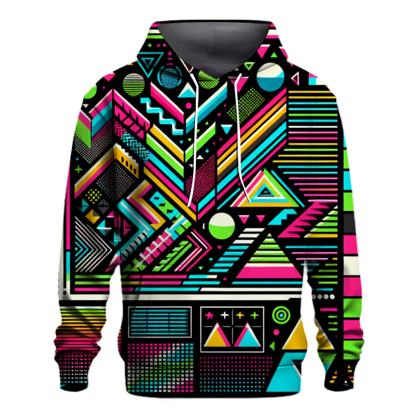 Rad Retro Geometrics Hoodie