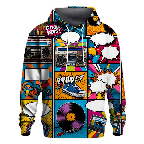 Retro Pop Fantasy Hoodie