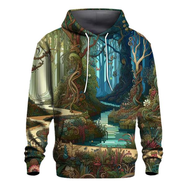 Mystical Forest Echoes Hoodie