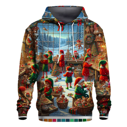 Santa's Workshop Helpers Hoodie