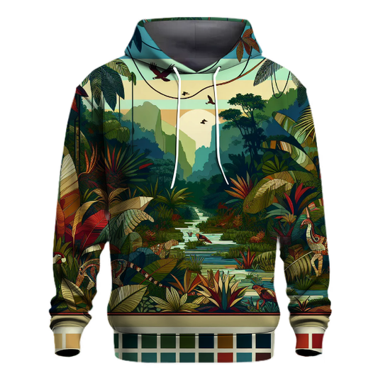 Futuristic Jungle Hoodie