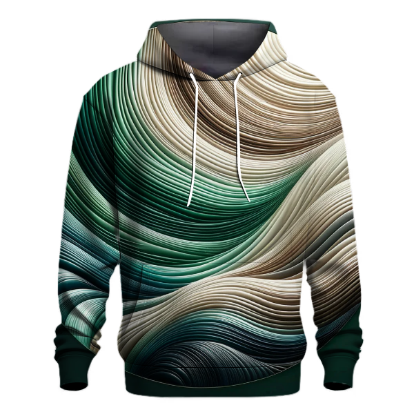 Elegant Emerald Gradient Hoodie