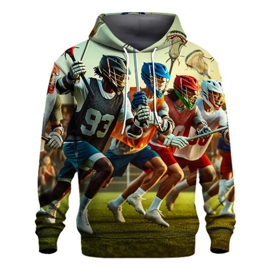 Lacrosse - Native American Tribes Hoodie