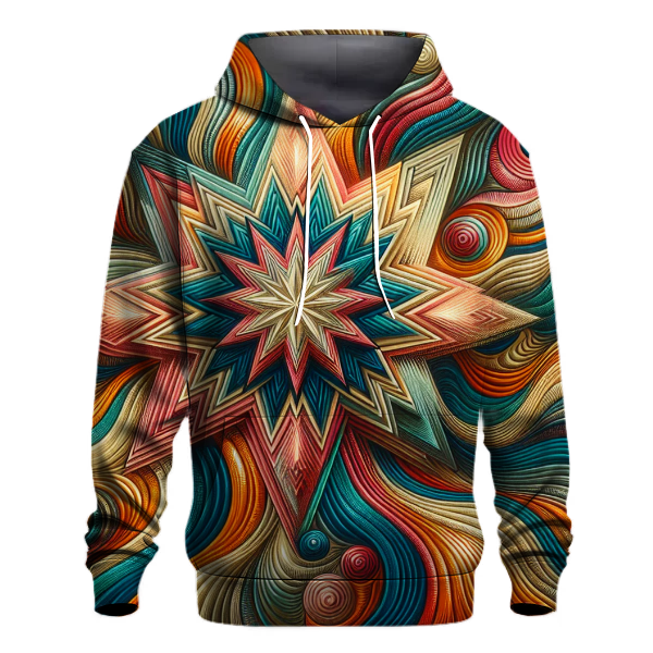 Retro Starburst Dreams Hoodie