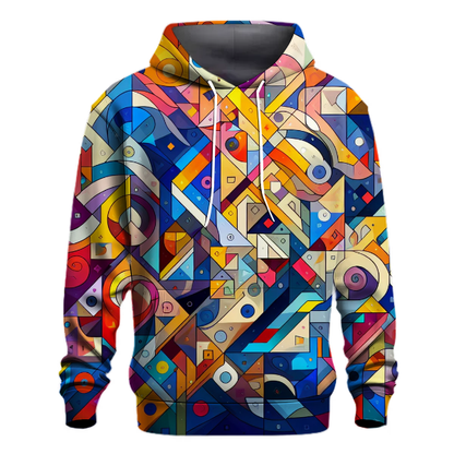 Funky Geometric Playground Hoodie