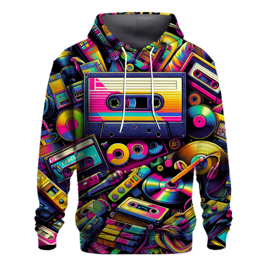 Retro Pop Culture Mashup Hoodie