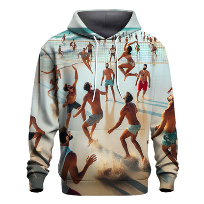 Volleyball Sand Vibes Hoodie