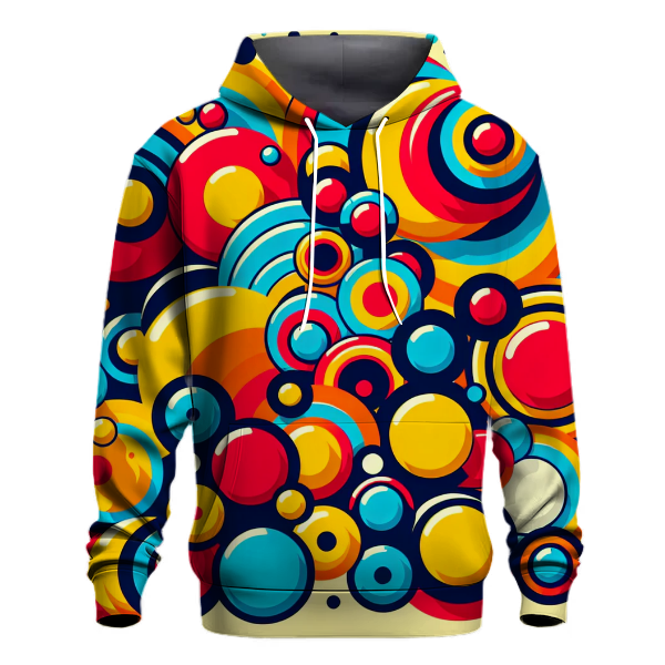 Eclectic Circle Patterns Hoodie