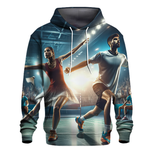 Badminton Rally Hoodie