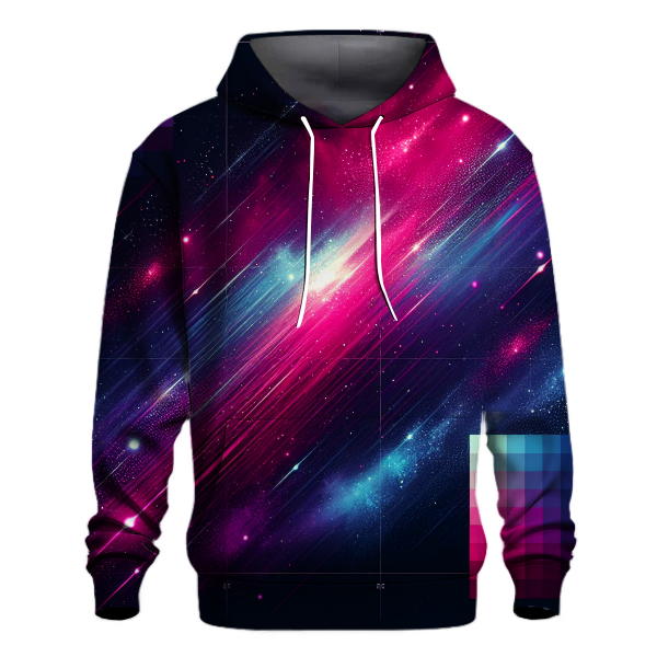 Cosmic Nebula Glow Hoodie