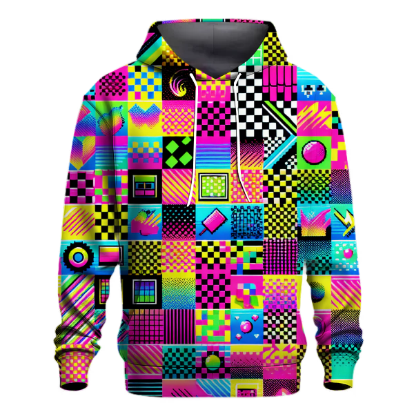 Rad Retro Checkers Hoodie