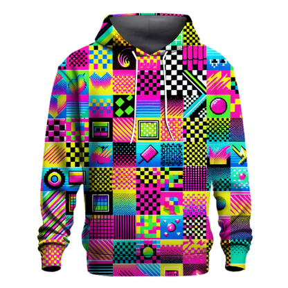 Rad Retro Checkers Hoodie