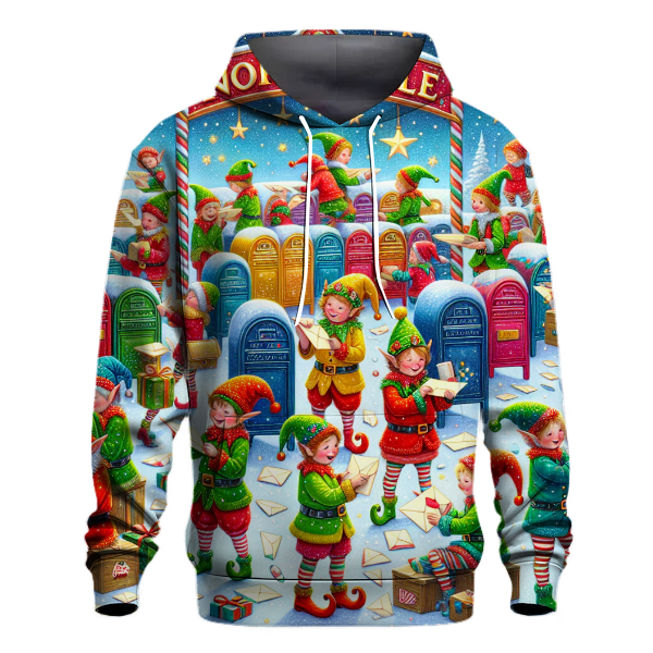 North Pole Express Mail Hoodie