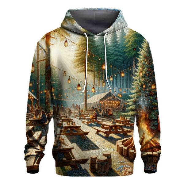 Festive Forest Escape Hoodie