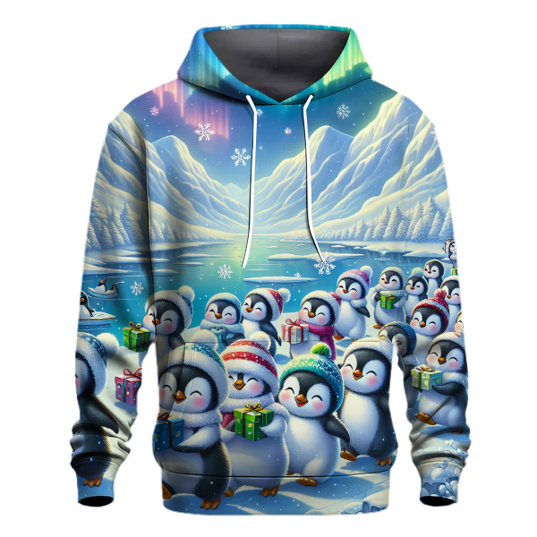 North Pole Penguin Parade Hoodie